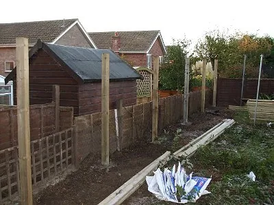 Typical Garden Boundary Survey in Shelley, Huddersfield